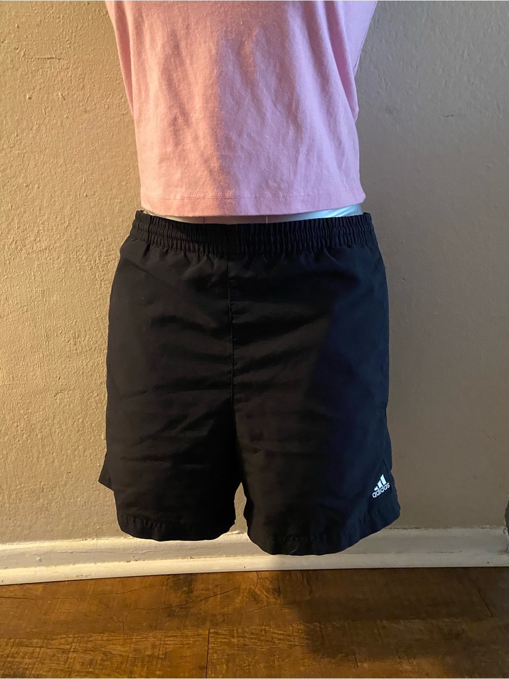 adidas Men’s Black Athletic Training Shorts